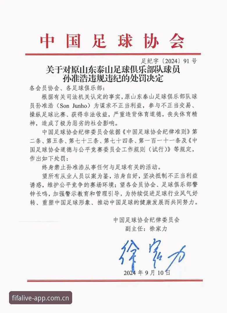 中国足协第三批禁足名单详解：17人终身禁赛，48人受罚